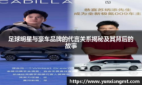 足球明星与豪车品牌的代言关系揭秘及其背后的故事