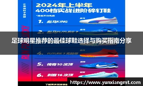 足球明星推荐的最佳球鞋选择与购买指南分享